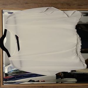 White drapey Vince Camuto top